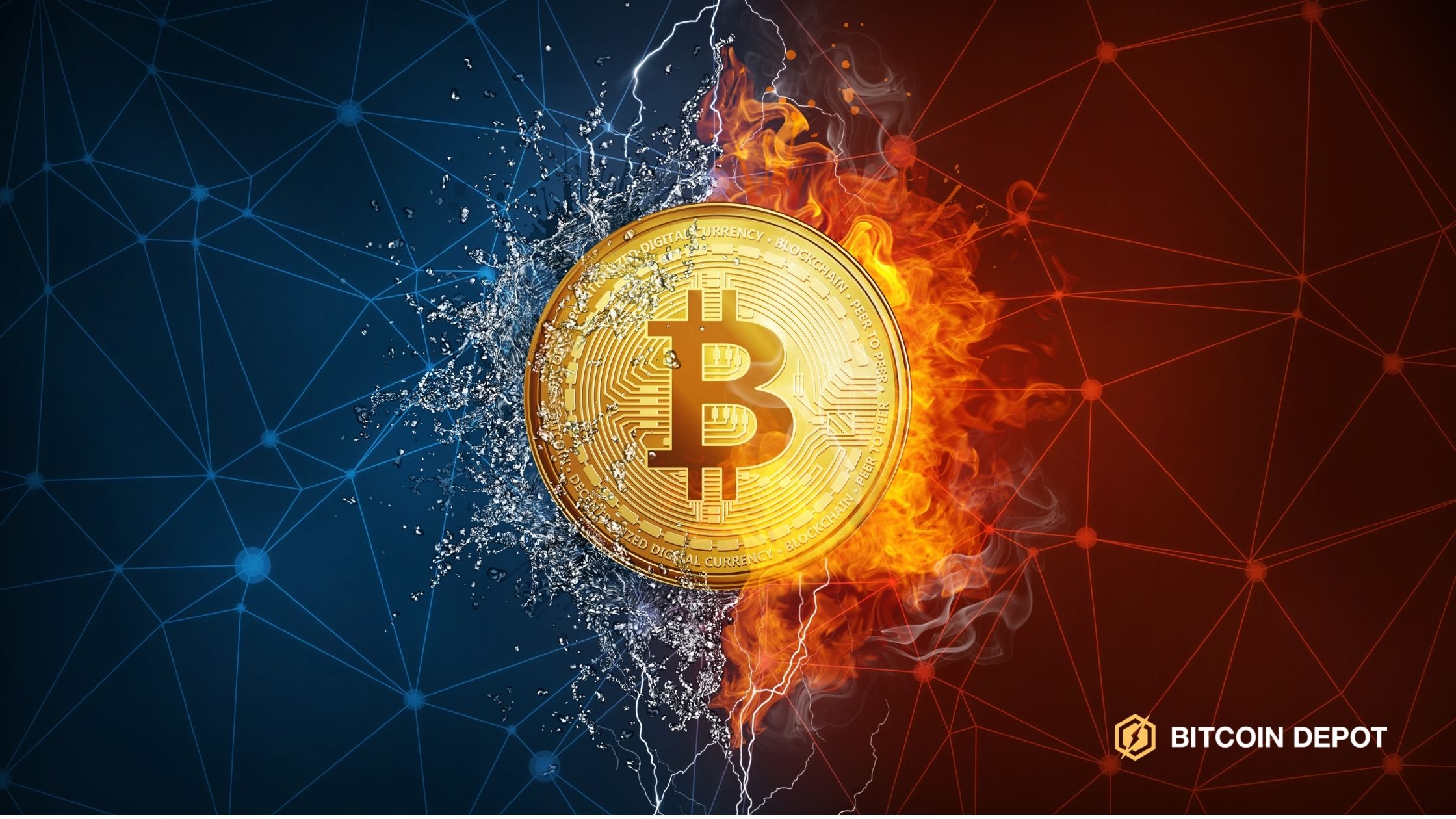 Bitcoin Stock Image